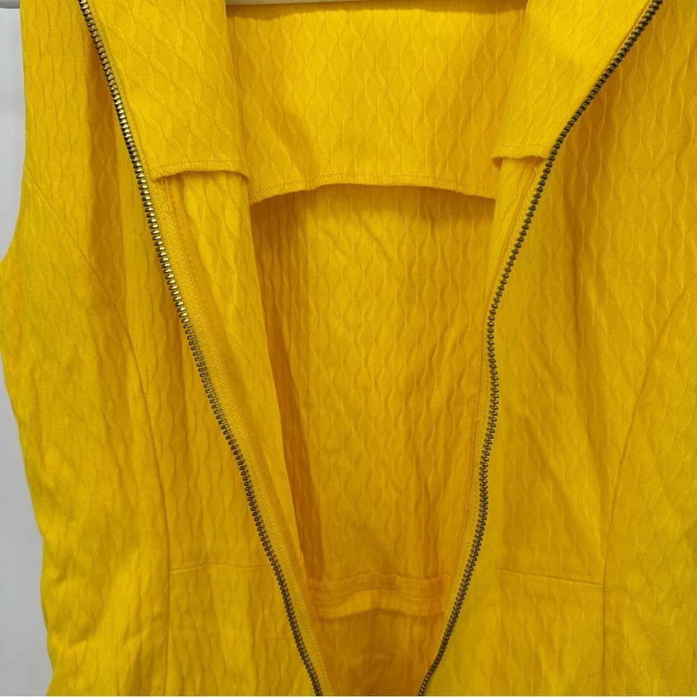 Calvin Klein Womens Dress Sleeveless Sheath Textured Fabric Career - Picture 8 of 11